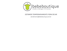 Tablet Screenshot of bebeboutique.com.br